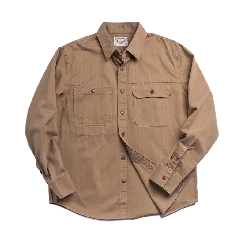 Herren Utility-Shirt mit Brusttaschen Echo Archive