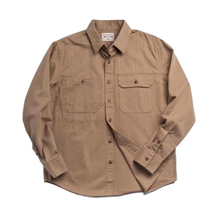 Herren Utility-Shirt mit Brusttaschen Echo Archive
