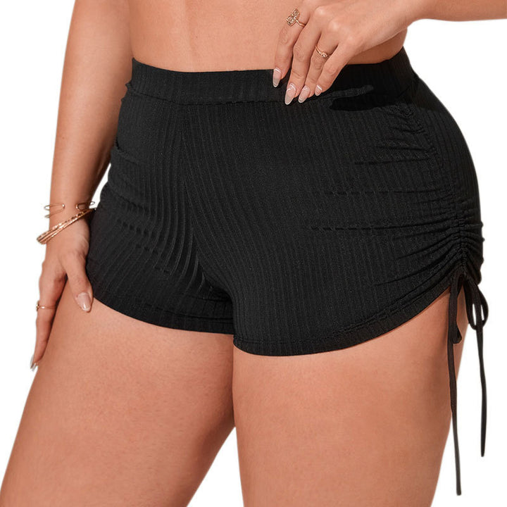 Damen Sportliche Badeshorts mit Raffungen Echo Archiv