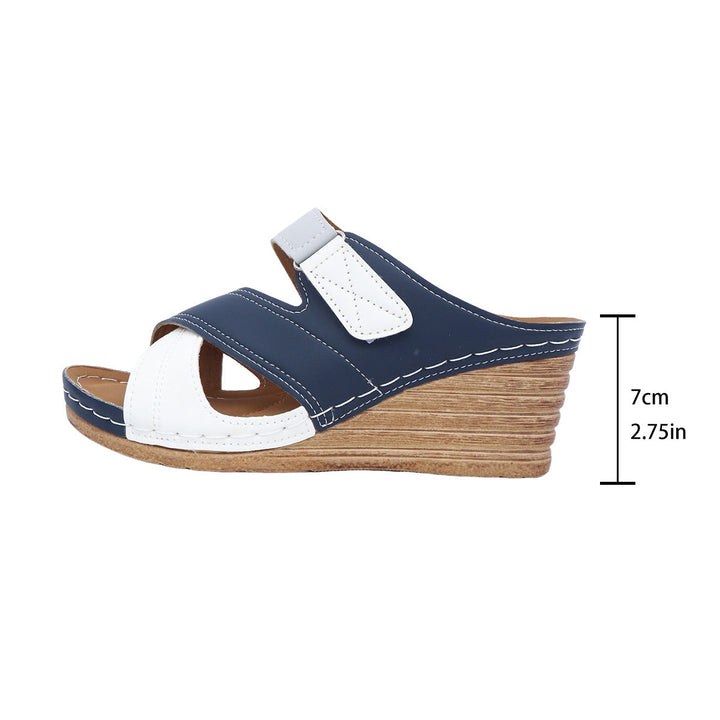 Damen Bequeme Keil-Sandalen Echoarchiv