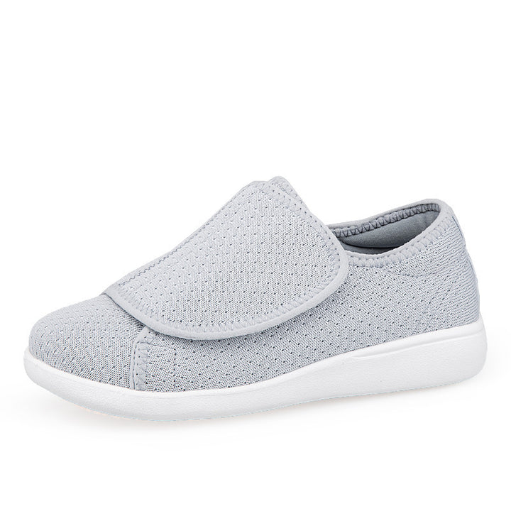 Herren nan orthopädischer Pantoffel mit verstellbarem Klettverschluss, atmungsaktivem Mesh und stoßdämpfender Schaumstoffsohle Echo Archiv