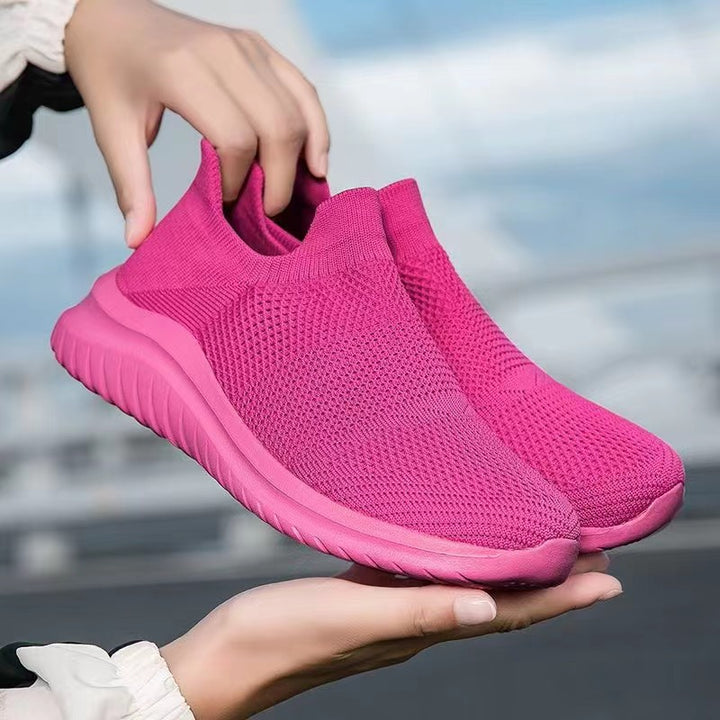 Unisex nan atmungsaktive Strick-Schlupfsneaker mit ergonomischem Memory-Fußbett Echo Archiv