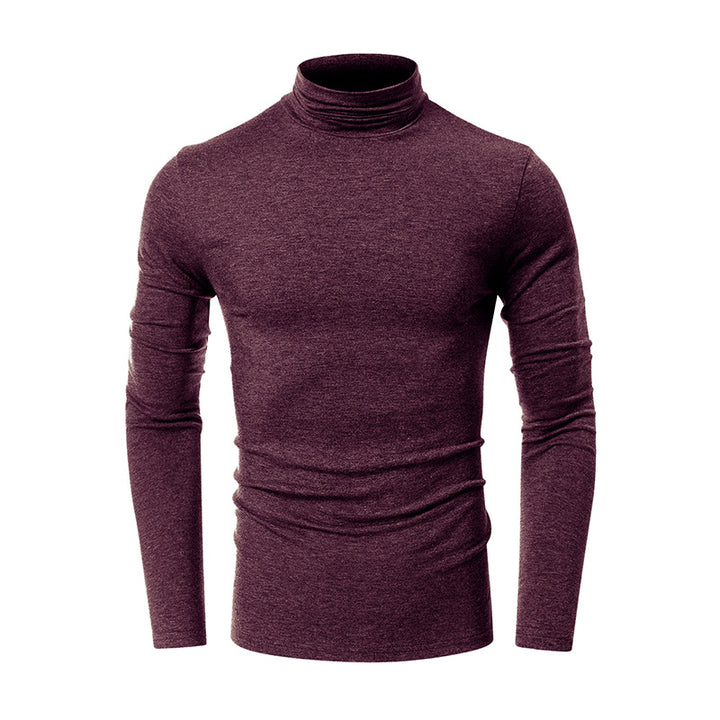 Herren Turtleneck-Shirt aus hochwertigem, elastischen Baumwollmix Echoarchiv