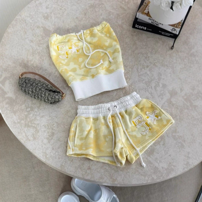 Damen Strandshorts mit elastischem Bund Echo Archiv