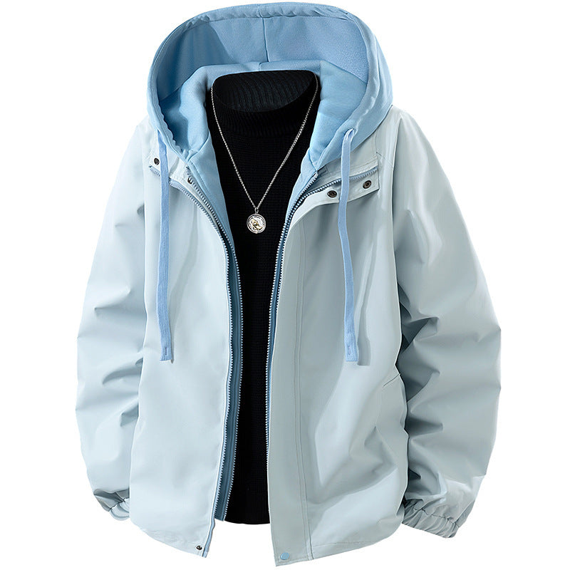 Herren technische Kapuzen-Softshelljacke mit verstellbarer Kapuze und Utility-Taschen Echo Archiv