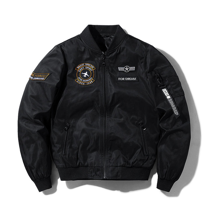 Herren Sportliche Bomberjacke mit praktischen Taschen und stilvollem Design Echo Archiv