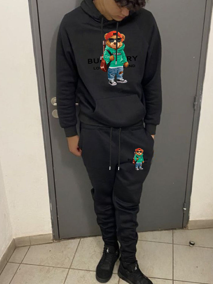 Herren Sweatshirt- und Hosen-Set Echoarchiv