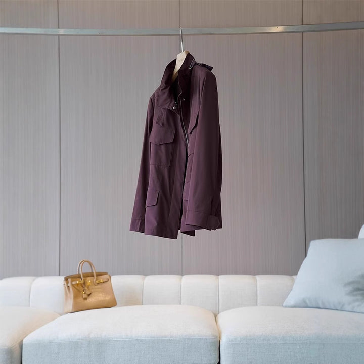 Damen Stylische Übergangsjacke mit praktischen Taschen Echoarchiv