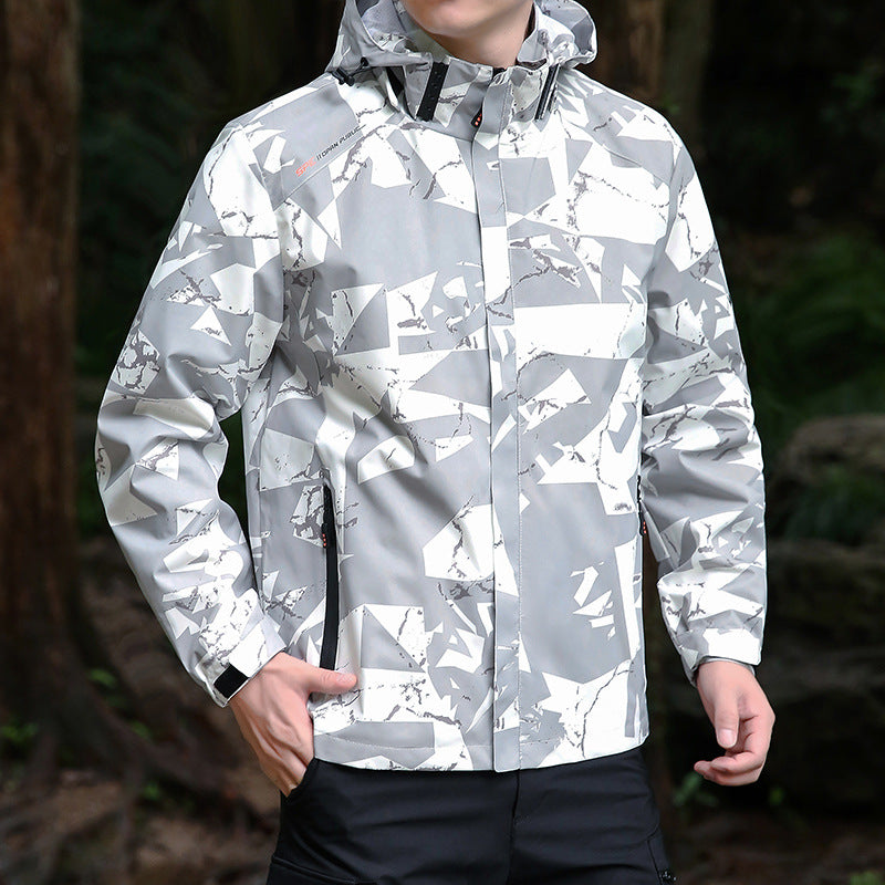 Herren-Allwetterjacke mit Hochleistungsdesign Echo Archive