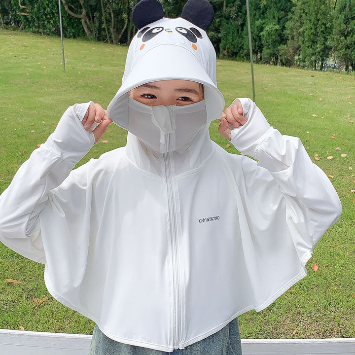 Mädchen multifunktionale UV-Schutzjacke mit Kapuze Echo Archiv