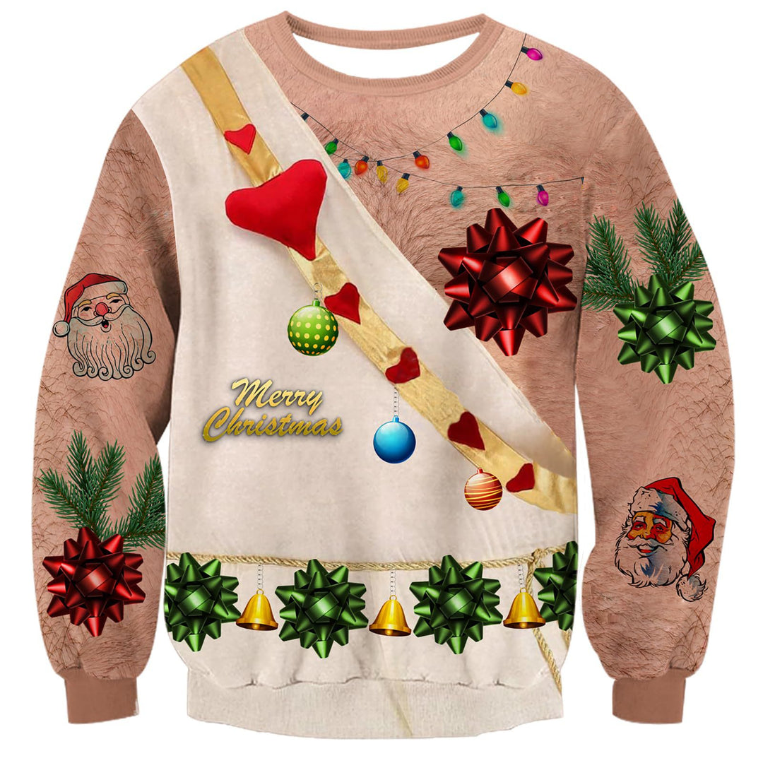 Damen Lustiger Weihnachtlicher Sweatshirt Echoarchiv