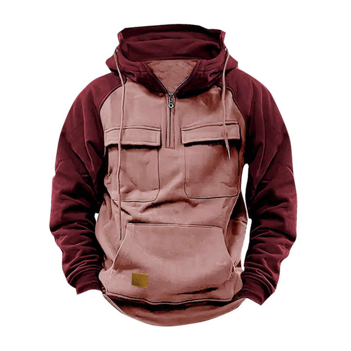 Herren Funktioneller Hoodie mit praktischen Taschen und innovativem Design Echoarchiv