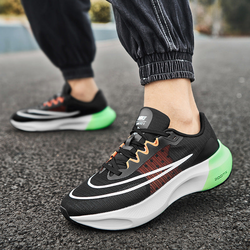 Unisex energieeffiziente Marathon-Laufschuhe mit reaktiver Schaum-Zwischensohle und stabiler Fersenkappe – Tavélo