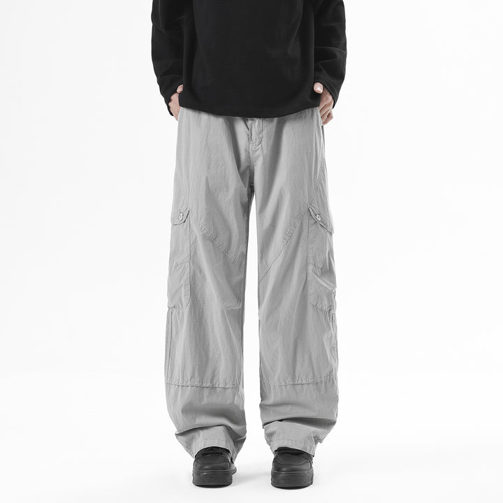 Herren weite technische Cargohose mit Mehrfachtaschen Echo Archiv