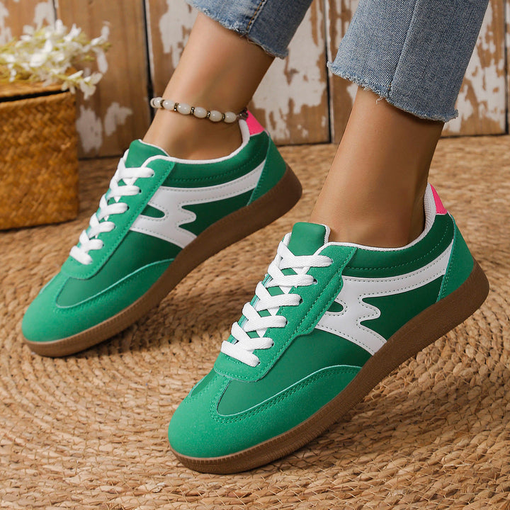 Damen Sportliche Sneaker mit atmungsaktivem Obermaterial und rutschfester Sohle Echo Archiv