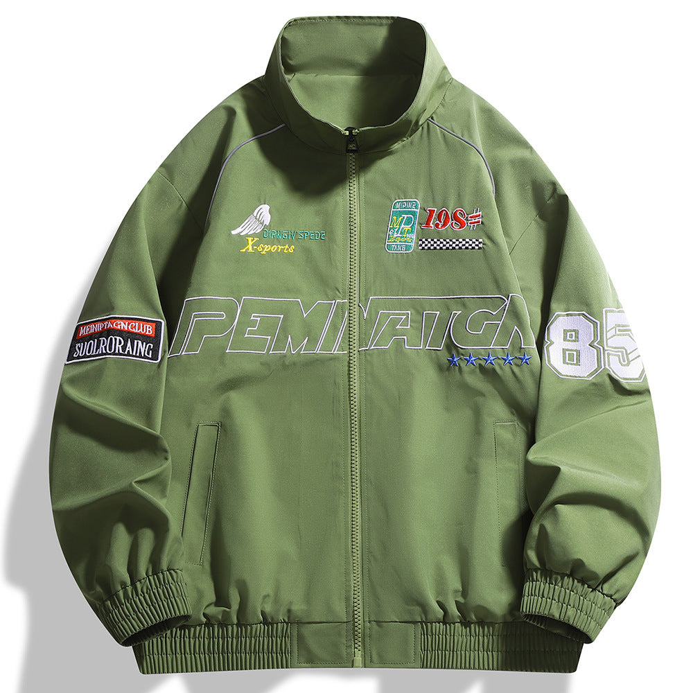 Herren Freizeitjacke mit hohem Kragen Echo Archiv