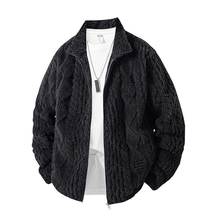 Herren Kuschelige Fleecejacke Echo Archiv