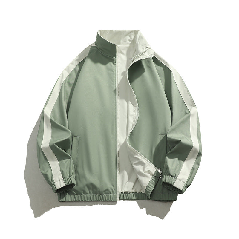 Herren Sportliche Übergangsjacke mit hohem Kragen Echo Archiv