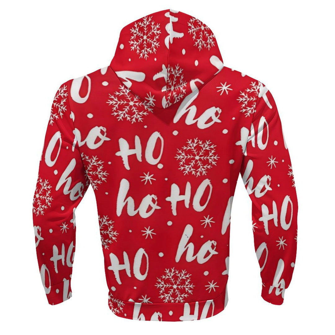 Herren Weihnachts-Hoodie mit farbenfrohem grafischen Design und bequemer Passform Echoarchiv