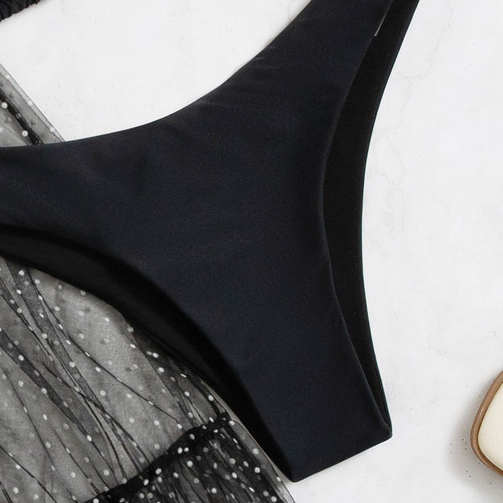 Damen transparenter Strandrock mit Punkten Echo Archiv