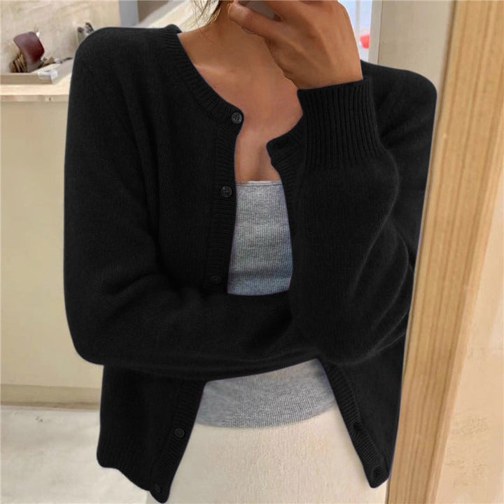 Damen kuschelige Strickjacke Echoarchiv