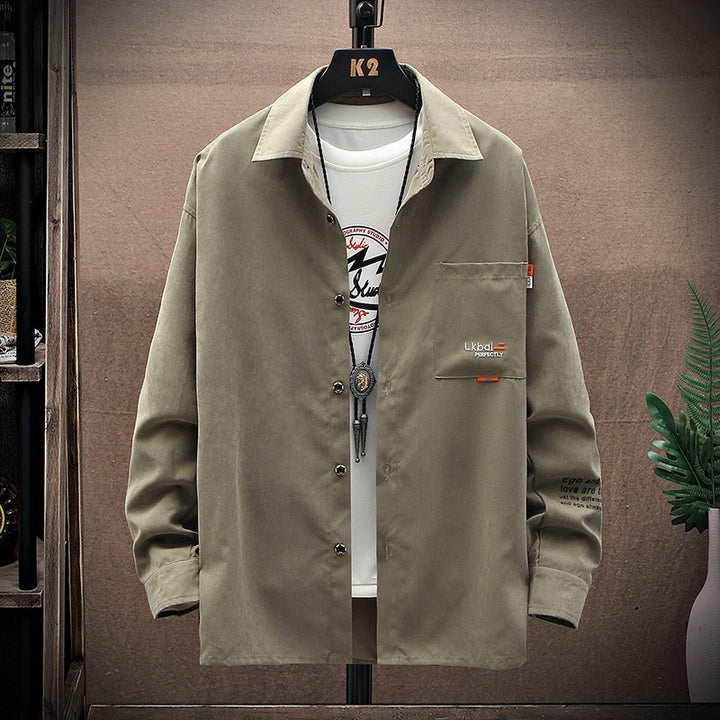 Herren Modische und vielseitige Arbeitsjacke Echo Archiv