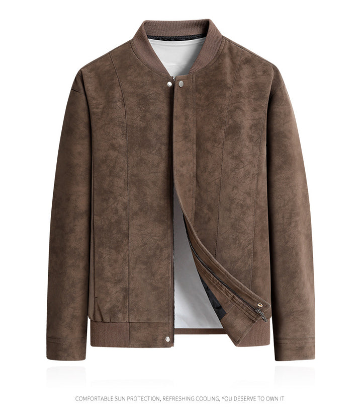 Herren Modische Softshelljacke mit hohem Kragen Echo Archiv