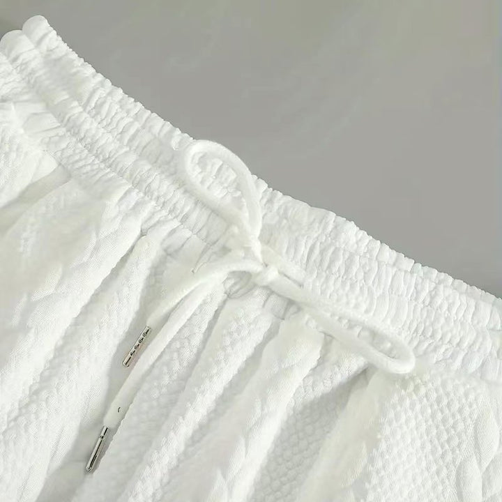 Herren modische Oberteilen und Shorts-Set Echoarchiv