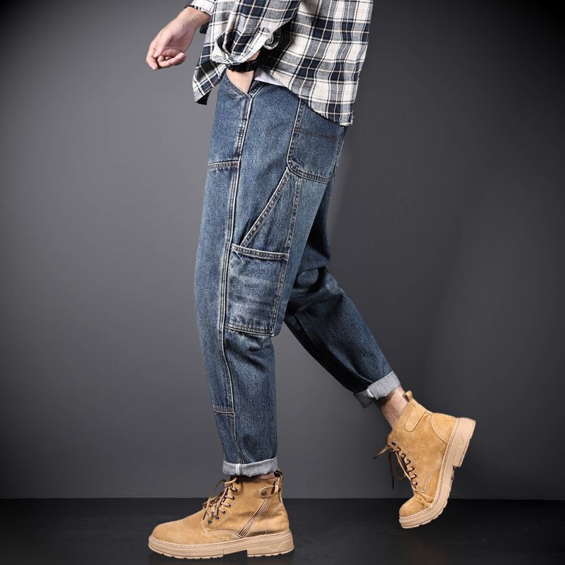 Herren Modische Cargo Jeans Echoarchiv