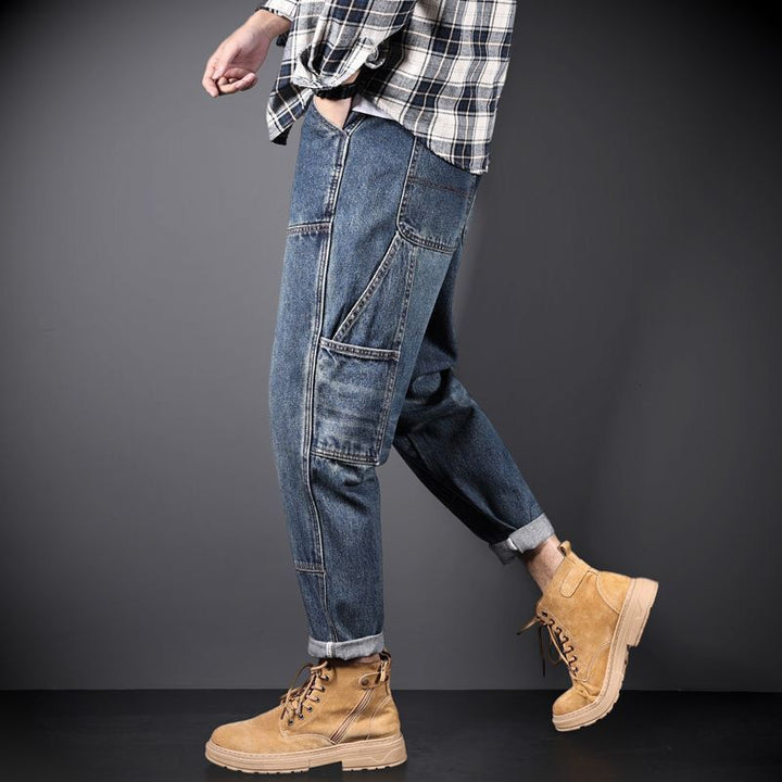Herren Modische Cargo Jeans Echoarchiv