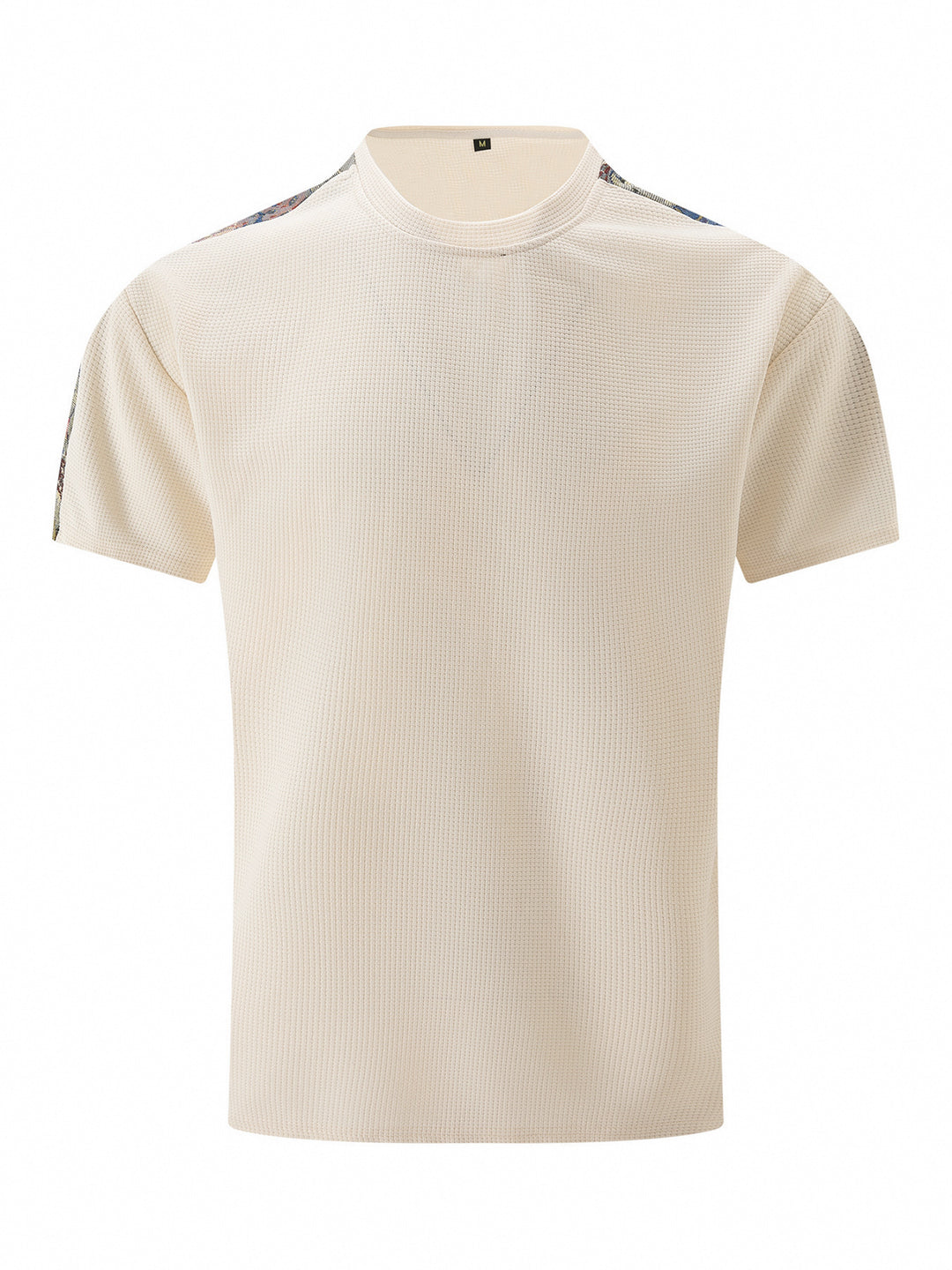 Herren atmungsaktives Kurzarm-T-Shirt mit strukturiertem Design und modernen Akzenten Echoarchiv