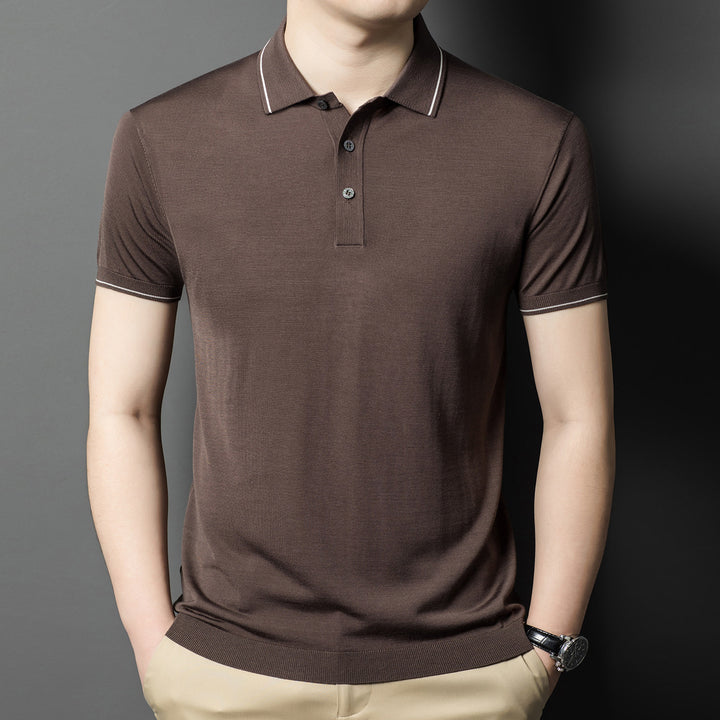 Herren sportliches Polohemd Echoarchiv