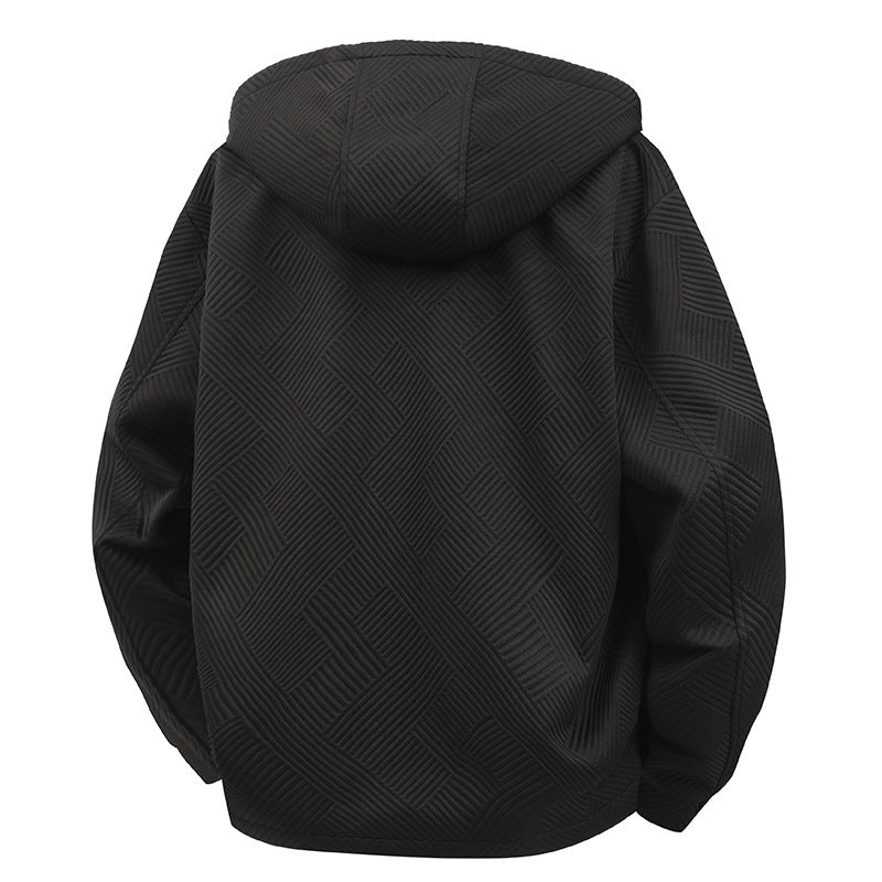 Herren Modische und funktionale Jacke mit Kapuze Echo Archiv