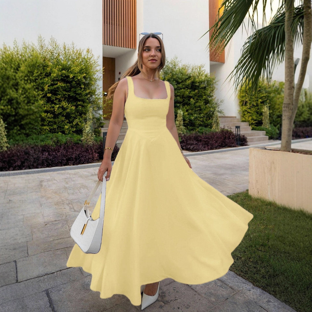 Maxikleid für Damen mit eleganter Silhouette – Valéora