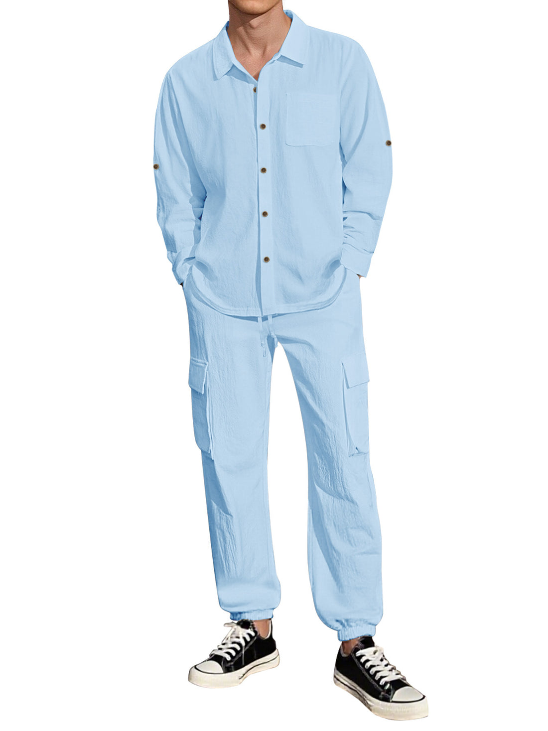 Herren lässiges Outfit-Set – Averon