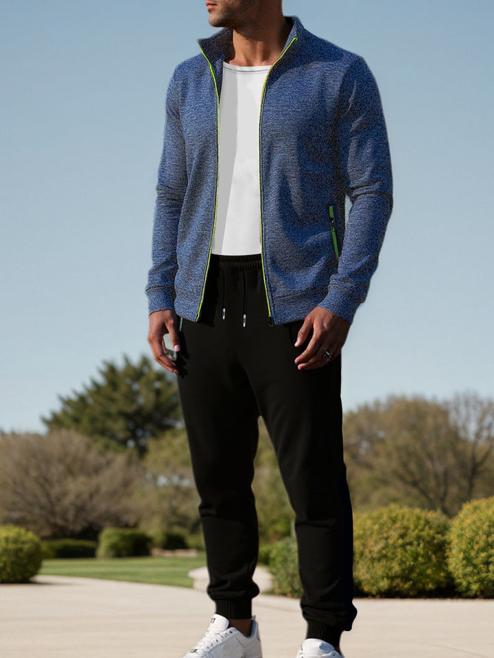 Herren Sportjacke mit hochelastischen Materialien und komfortabler Passform Echoarchiv
