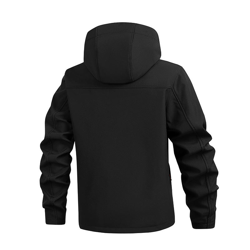 Herren Funktionsjacke mit flexibler Passform und atmungsaktiven Einsätzen Echoarchiv