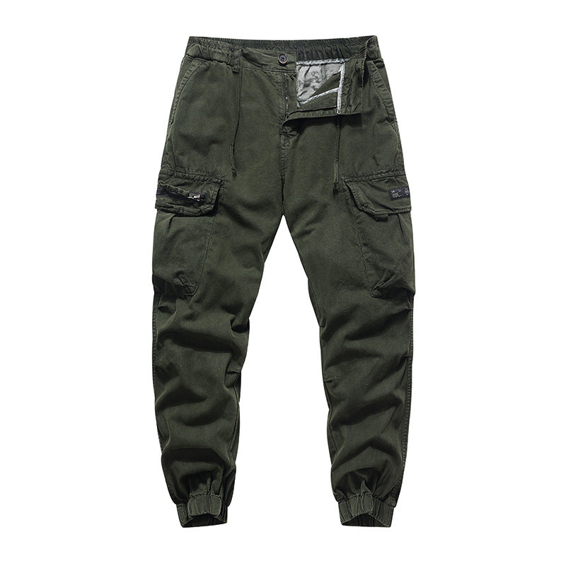 Herren Cargo-Hose mit elastischem Bund und mehreren praktischen Taschen Echoarchiv