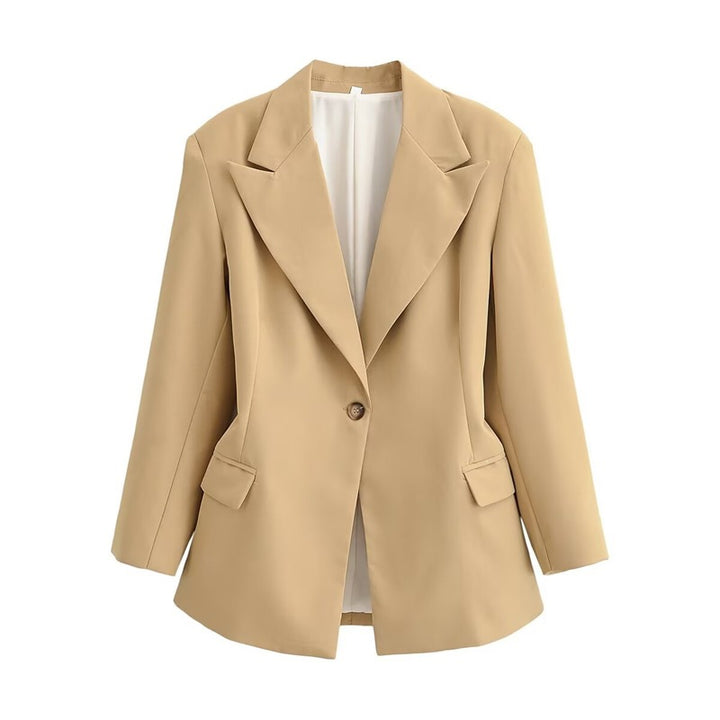 Damen Oversize-Blazer mit markantem Revers und leicht taillierter Silhouette Echo Archiv