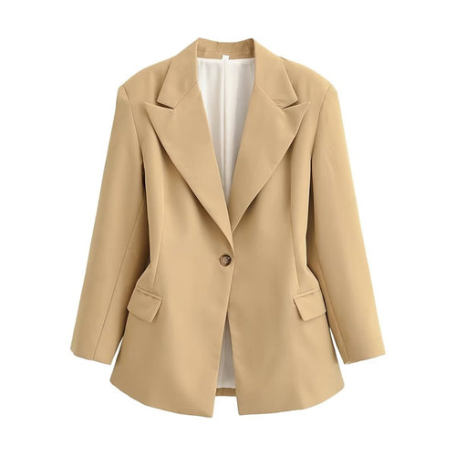 Damen Oversize-Blazer mit markantem Revers und leicht taillierter Silhouette Echo Archiv