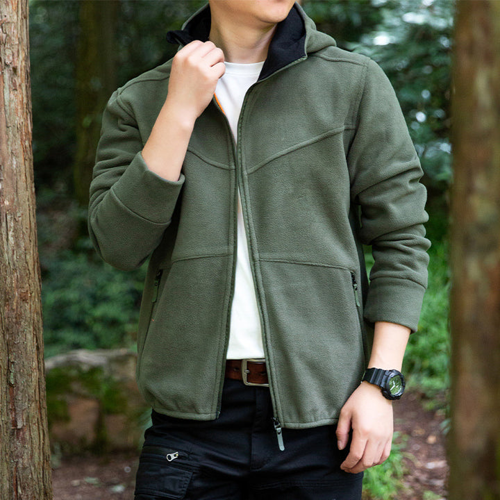 Herren Fleecejacke mit praktischen Taschen Echo Archive