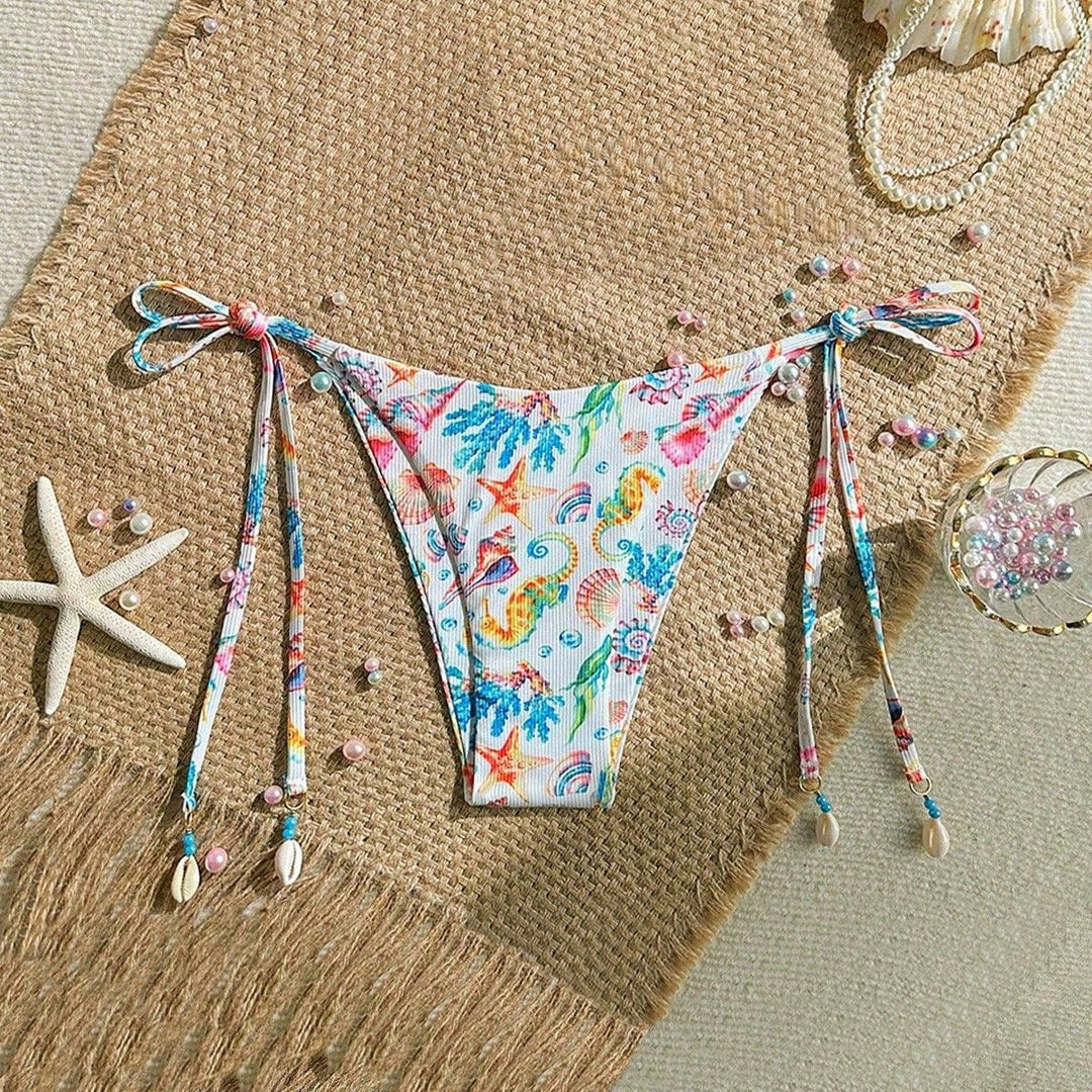 Damen Triangel-Bikini mit Muschel-Details Echo Archiv