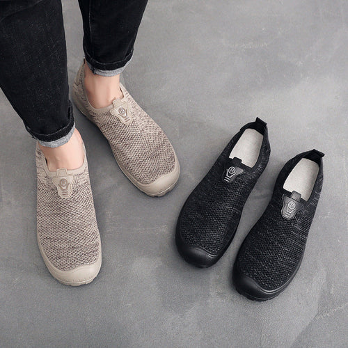Damen atmungsaktive Slip-On Sneakers mit elastischem Einsatz Echo Archiv