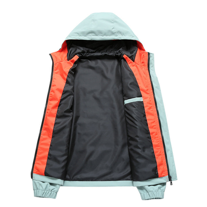 Herren Funktionale Übergangsjacke mit Kapuze Echo Archiv