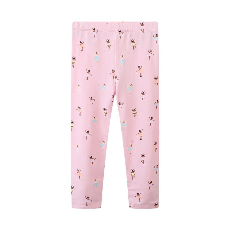 Mädchen Leggings mit bezauberndem Ballett-Motiv Echo Archiv