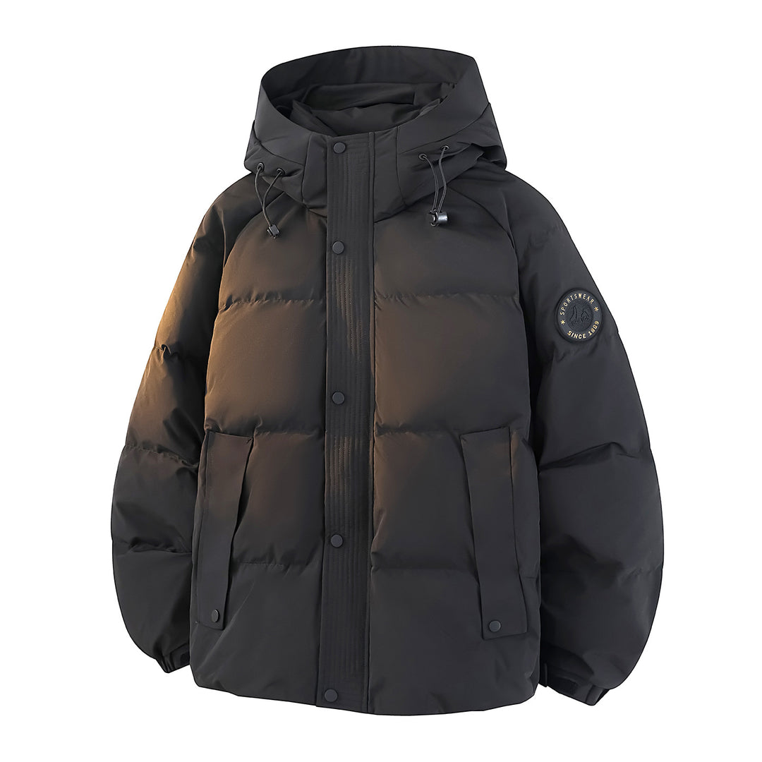 Damen Warm gefütterte Steppjacke mit hohem Kragen Echoarchiv