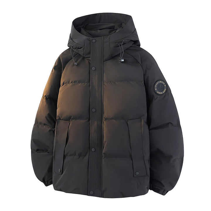 Damen Warm gefütterte Steppjacke mit hohem Kragen Echoarchiv