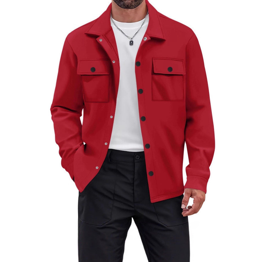 Herren Übergangsjacke mit praktischen Brusttaschen und modischem Schnitt Echoarchiv
