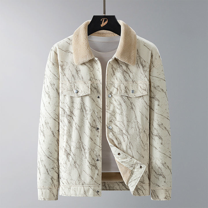 Herren Modische Cordjacke mit stylischem Design Echo Archiv