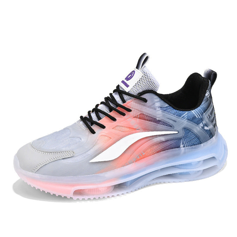 Unisex leichte Luftkissen-Sneaker mit transparentem Gradient-Obermaterial und sichtbarer Luftkammer – Norré
